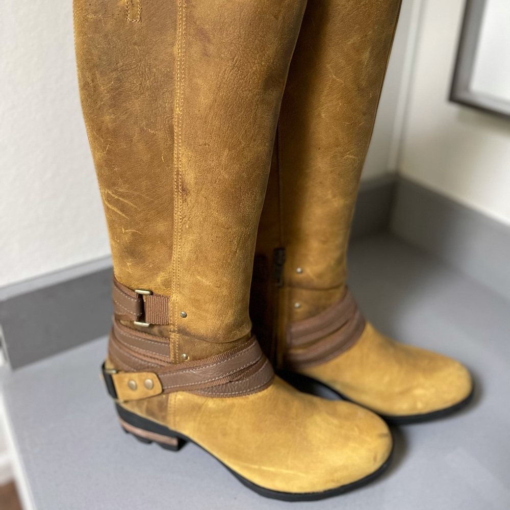 Women's Sorel Lolla Tall Waterproof Leather Boots